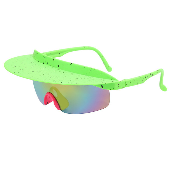 UV-skydd Cykelsolglasögon med hattkant Style 6
