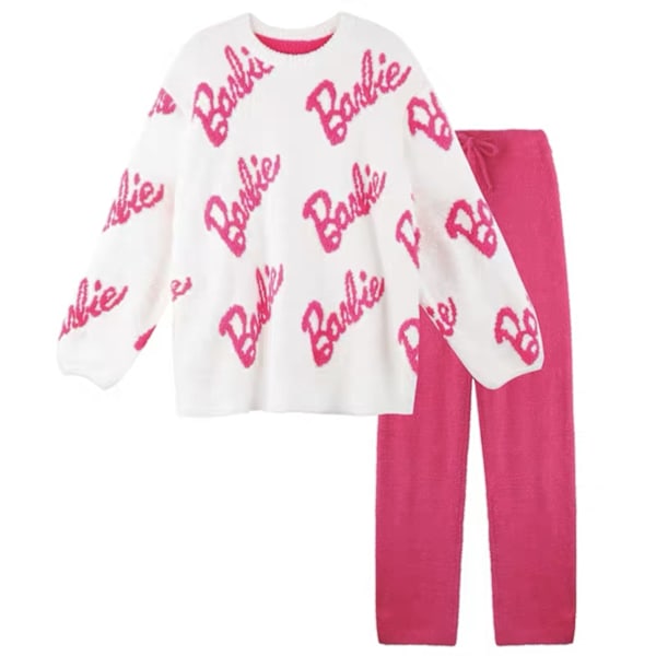 Barbie Pink Pitkähihainen Unipukusetti Pink