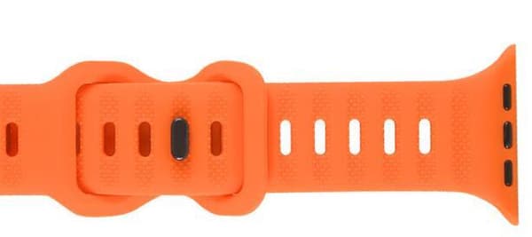 Sommerfugl-spenne Silikonreim til Apple Watch White 38-40-41MM