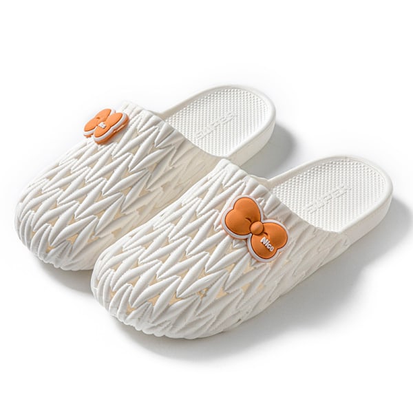 Dames Arch Support Træsko Have Sko Udendørs Strand Tøfler White 39