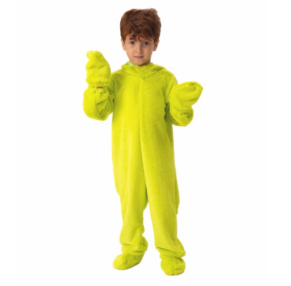 Julgrön Stor Monster Barnkostym Cosplay Set M