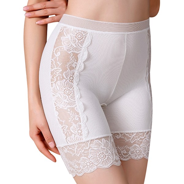 Slipshorts for underkjoler, kvinner, anti-gnagsår undertøy White XL