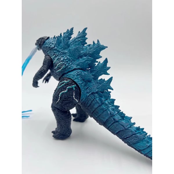 Godzilla vs Vajra Super Mobile Godzilla Kärnkraft Leksaksmonster Film Handgjord Modell