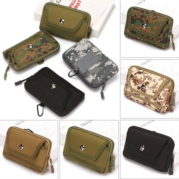 Taktisk Molle-påse Liten ficka 5 5 5