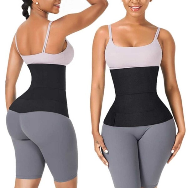 Free Size Shapewear Midjetränare - Waist Shaper 4m svart black