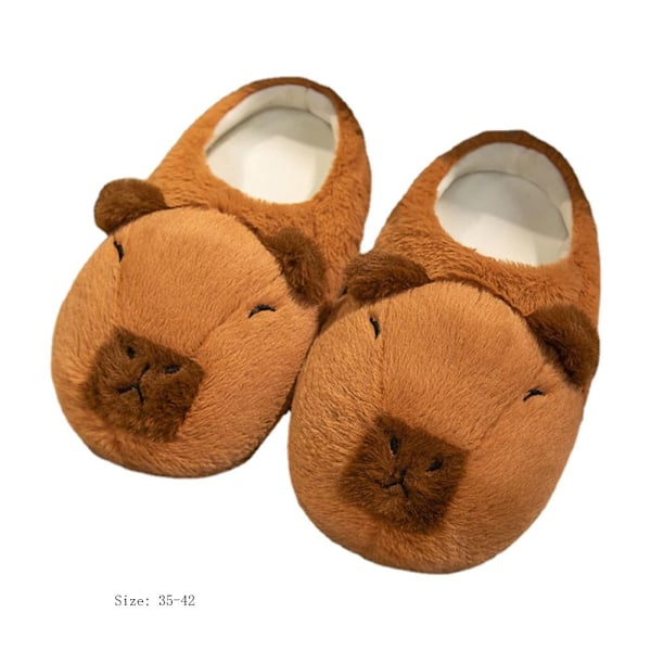 Capybara Tofflor Capybara Stoppade Djurtofflor STORLEK-41 size-41