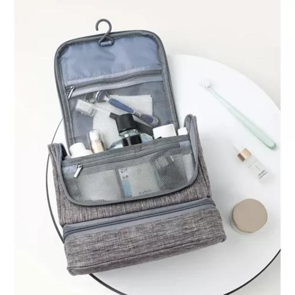 Sminkväska / Necessär / Toalettväska - Makeup Bag gray