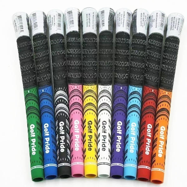 5 st/ set Golfgrepp Mellanstora Golfklubbgrepp Mcc Plus 4 Multi Comp röd 5pcs red
