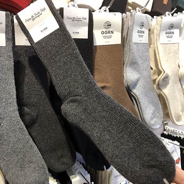 Ullstrumpor för damer höst och vinter varma förtjockade liten gropremsa luggstrumpor kol ask 5 dubbel medelstorlek 36-40 Charcoal grå Five pairs Charcoal gray