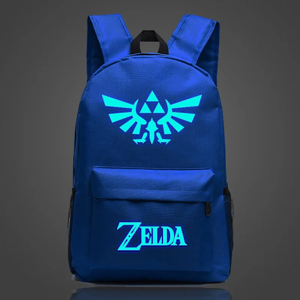 Anime Legend of Zelda Ryggsäck Luminous Student Ryggsäck Style 12