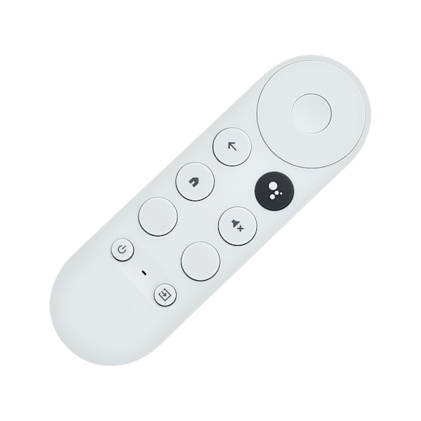 Ersättning för 2020 Google Chromecast 4K Snow G9N9N Röstfjärrkontroll