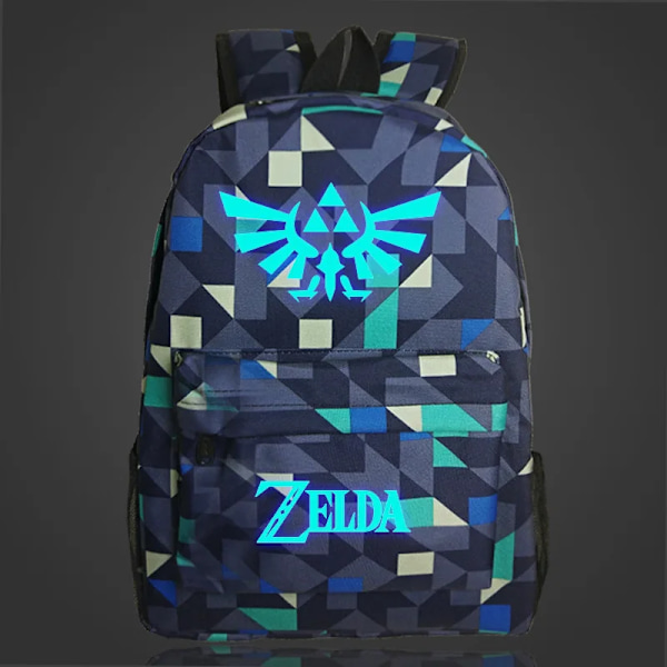 Anime Legend of Zelda Ryggsäck Luminous Student Ryggsäck Style 3