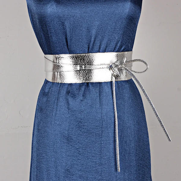 Kvinnors midjekorsett bred svart spets bantning kroppsbälten elastiskt midjeband justerbar ceinture femme fajas klänning gördel C