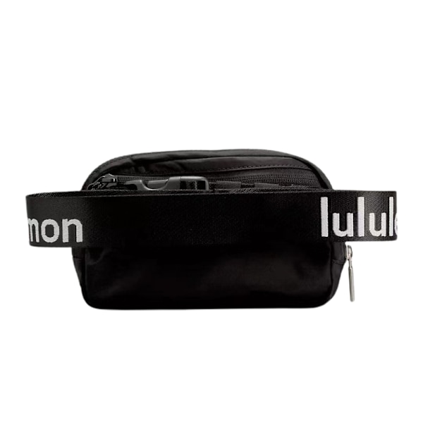 Lululemon Everywhere bältesväska svart med Wordmark-rem för kvinnor, män och unisex Black