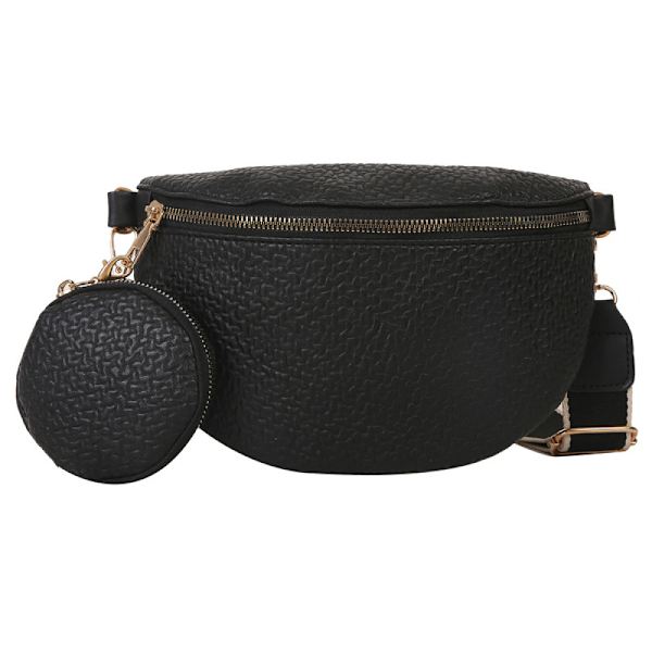 Bumbag Fanny Pack för kvinnor, Vattentät PU Läder Bumbags