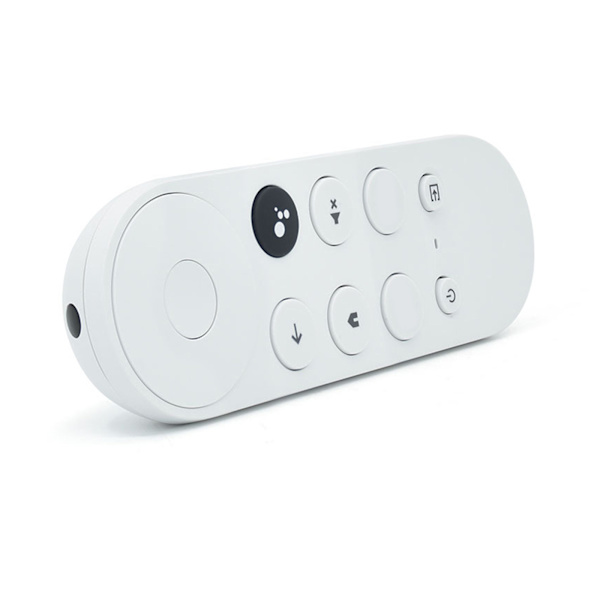 Ersättning för 2020 Google Chromecast 4K Snow G9N9N Röstfjärrkontroll