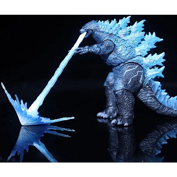 Godzilla vs Vajra Super Mobile Godzilla Kärnkraft Leksaksmonster Film Handgjord Modell
