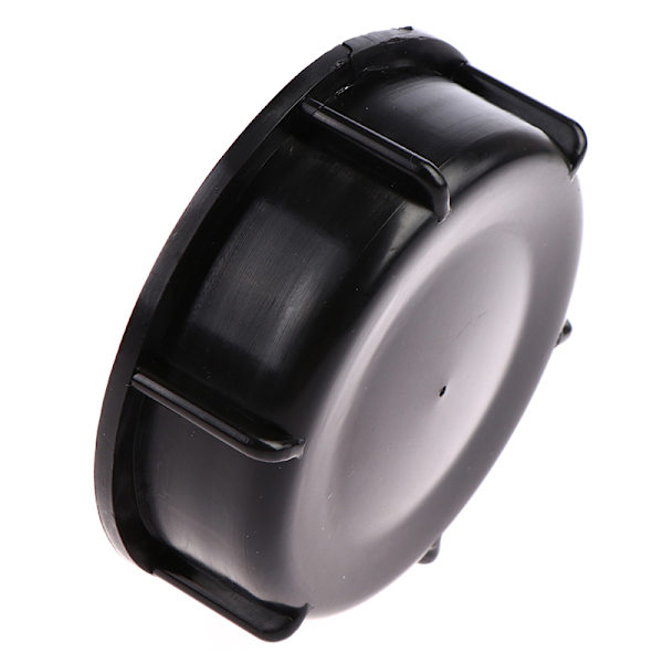 Svart plastventil Lock 3\" 100mm Cap för IBC Tankventil läckagepro as the picutre