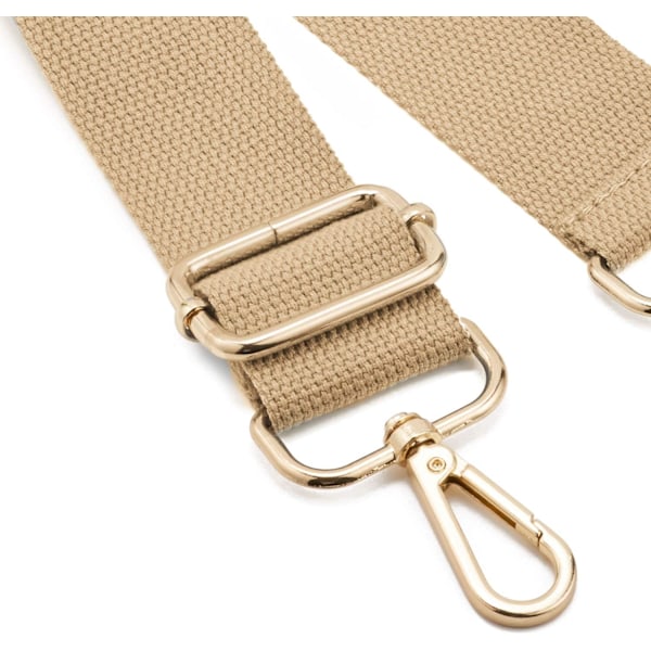 1 st Justerbar ersättningsaxelrem enfärgad bredare axelrem tjockare ryggsäck datorryggsäck Khaki