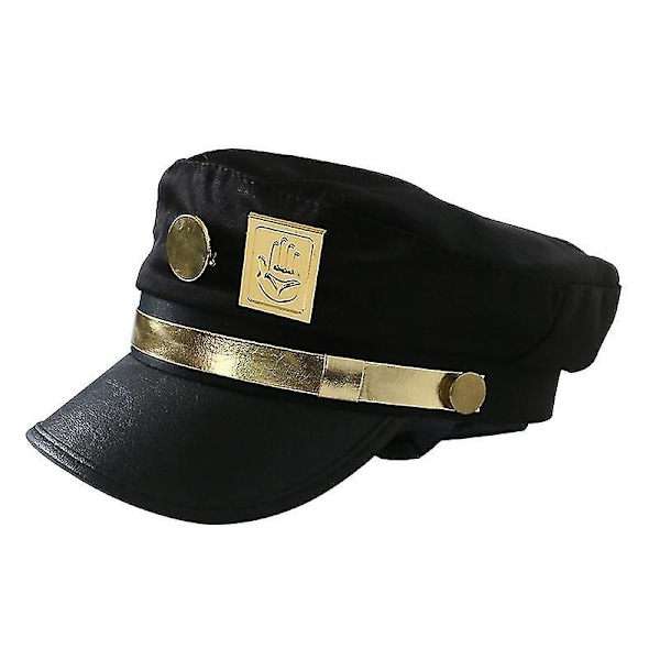JOJO's Bizarre Adventure Samma hatt Tom Bar Chengtaro Cosplay Prop Metallstift Badge Hatt 1