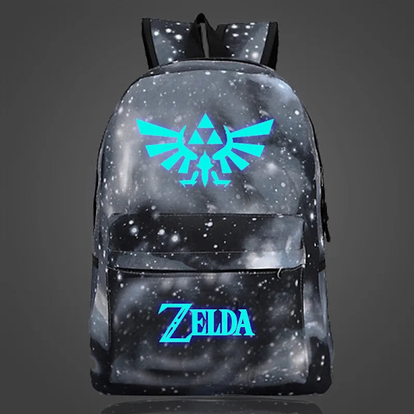 Anime Legend of Zelda Ryggsäck Luminous Student Ryggsäck Style 1
