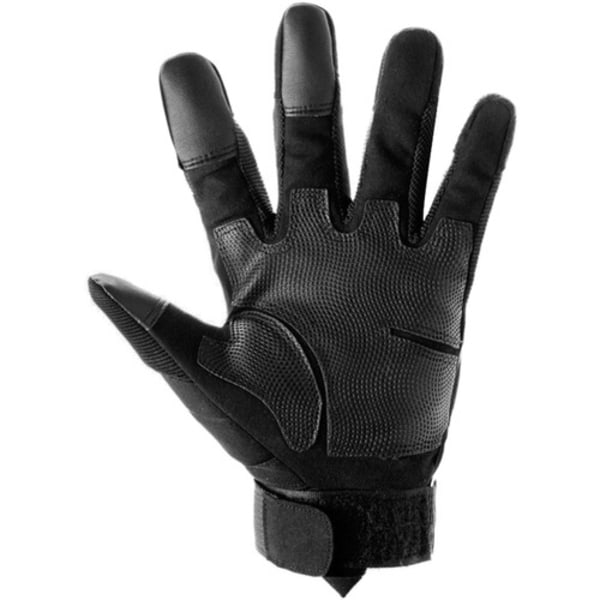 Taktiska Handskar med Touchskärm - Militära Handskar Svart Utomhus Finger Svart Eagle Skyddsporter Träning Militär Fan Cykelhandskar L l black