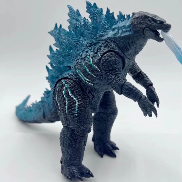 Godzilla vs Vajra Super Mobile Godzilla Kärnkraft Leksaksmonster Film Handgjord Modell