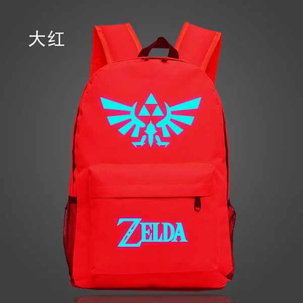Anime Legend of Zelda Ryggsäck Luminous Student Ryggsäck Style 8