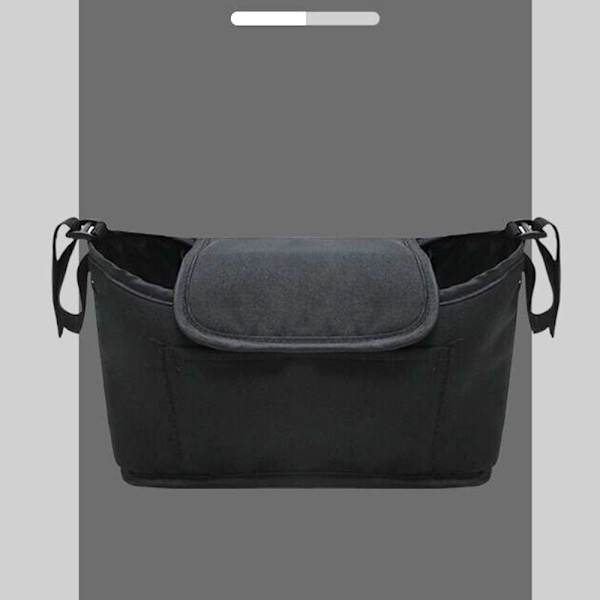 Barnevognstaske Barnevogns Organizer SORT black