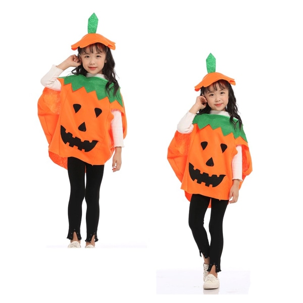 Pumppu Halloween -asu vanhemmille ja lapsille, kuva V aldult