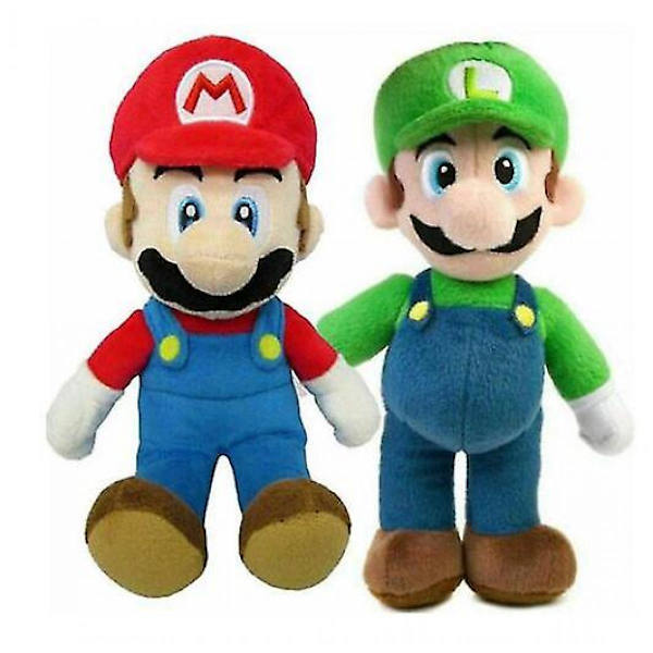 Super Mario Bros. Plysch Mario ja Luigi pehmolelu