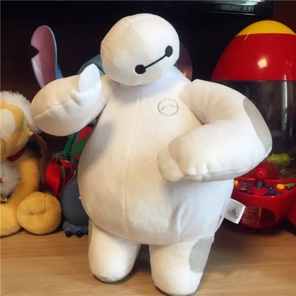 Disney Baymax tecknad plyschleksak stoppad docka