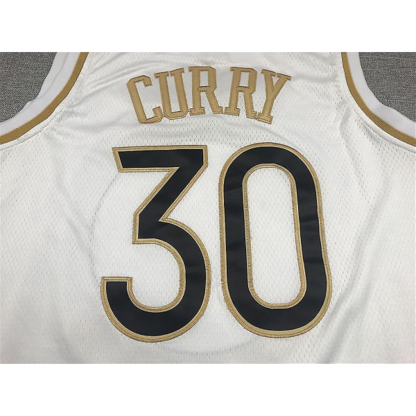 Warriors Curry Jersey No.30 Classic Platinum Thompson Green W 2XL