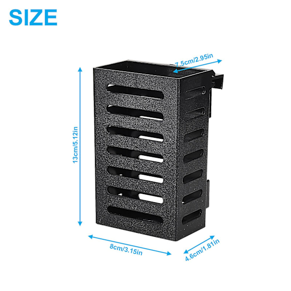 Akvaariokasvien pidike Riippuva vesikasvien ruukku Vedenalainen vesikasvien ruukku Reikillä Akvaariokasvien istutuskupit Musta V Black 4Pcs