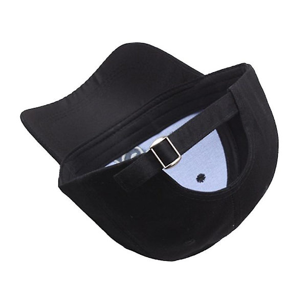 Anime Naruto Broderi Kesä Baseball Cap Hip Hop Snapback Trucker Ulkoilu Urheilu Hattu Herra Pojat V Black 2