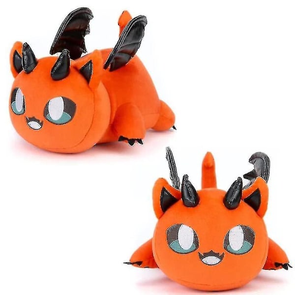 Söt katt plyschleksak Donut katt plysch Kawaii katt plyschleksak lämplig för barns jul födelsedagspresent 25cm-n Demon Cat
