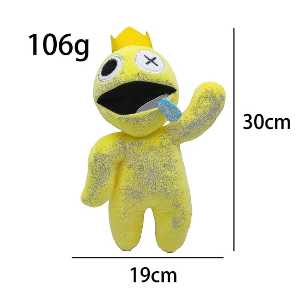 Rainbow Friends Roblox Plyslegetøj Julegave V Crown Little Yellow Man 3