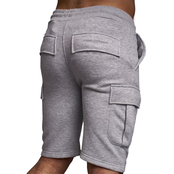 Juice Handley Combat Shorts for menn Lysegrå Marl Light Grey Marl XL