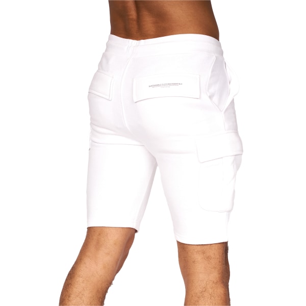 Juice Handley Combat Shorts för män Vit White XXL