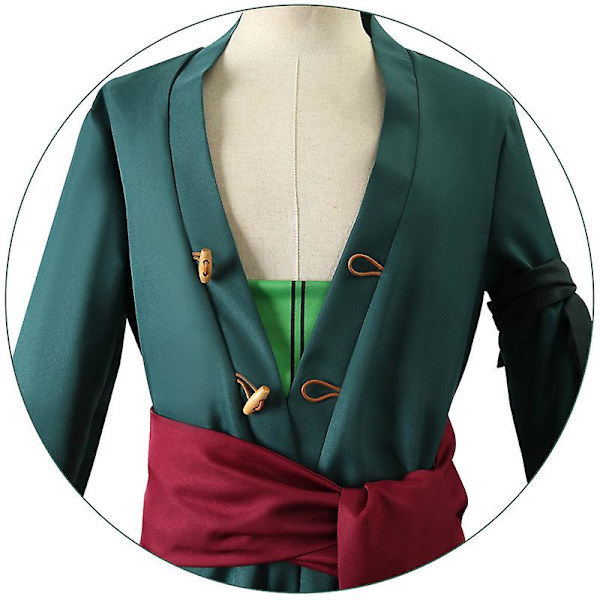 One Piece Zoro Cosplay Tøj Og Anime Zoro To År Senere Halmhat Rollespil Cosplay Kostumefest Jul Halloween Kostume