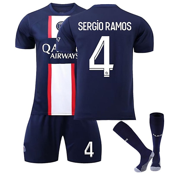 2022-2023 Uusi Pariisin jalkapallopaita Shortsit Kausi Juniorit ja Aikuiset W XXL (190-200cm)