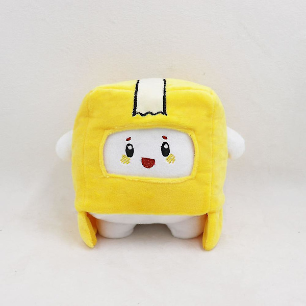 Lankybox Plyslegetøj FoxyRocky Shark Milk Robot Bamse Dukke Børn Gave W Boxy