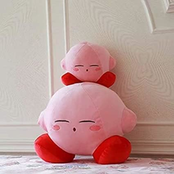 Djurstoppad kudde Spel Kirby Adventure Plyschleksak Mjukdocka Djurstoppad kuddeleksak Sovdocka-rosa Yz