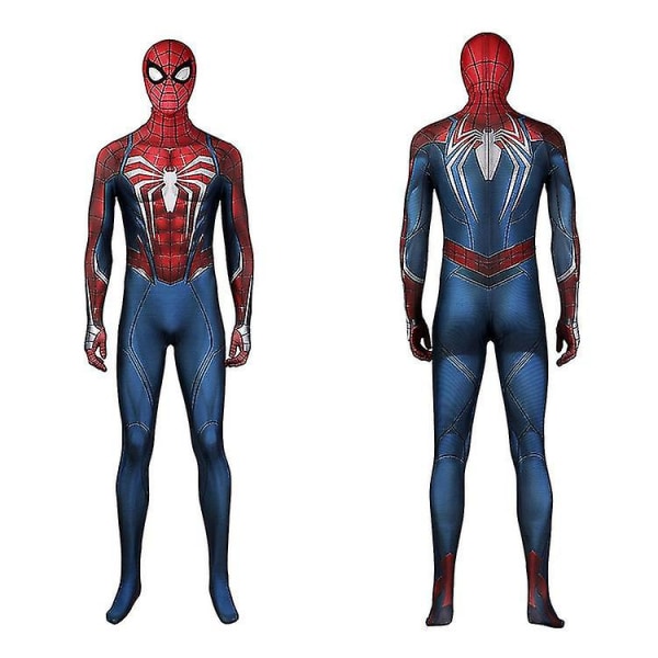 än Pojke Spider an Cosplay Kostym Party Jumpsuit Ps5 Spider-man 2 Finklänning M