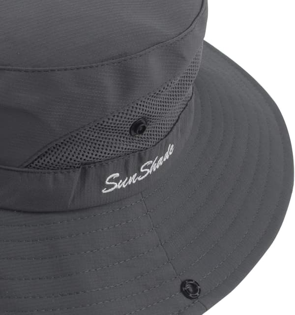 Hestesvans solhatt for kvinner UV-beskyttelse Foldbar Mesh bred brem