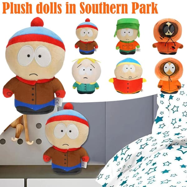 South Park plysdocka blød PP bomuld Søde stoppede legetøj multicolorF F