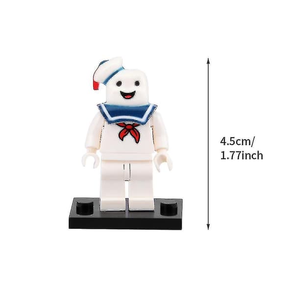 5 st/set Ghostbusters Docka Hem Samlarobjekt DIY Byggsten Leksak Actionfigur (FMY)
