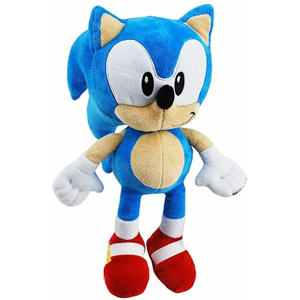 Sonic The Hedgehog Plysdyr Blødt Dyr 30cm W multicolor