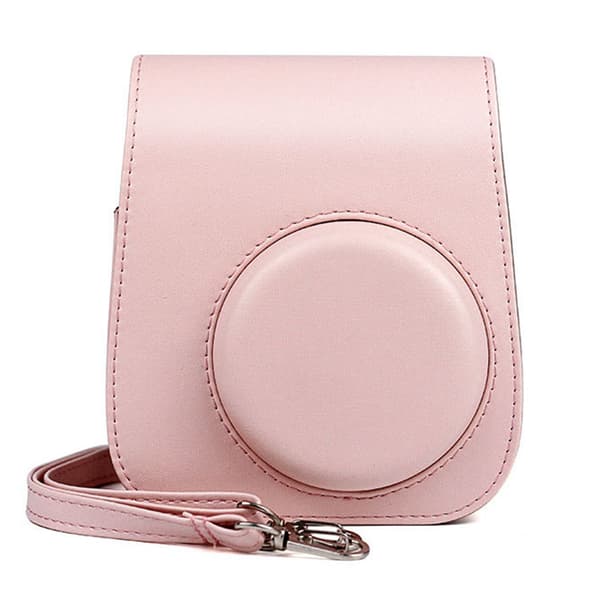Case kamerafodral Väskhållare PU-läder för instax Mini 11 - Pink