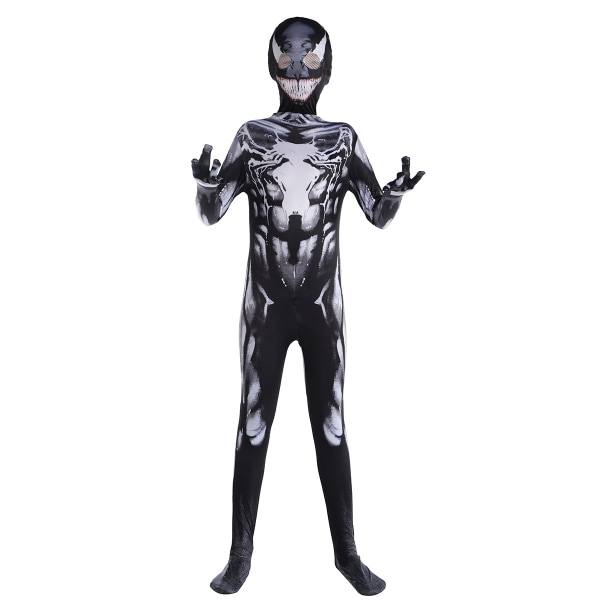 Kids Venom Spider-man Boys Cosplay Costume Jumpsuit Fancy cm V 120